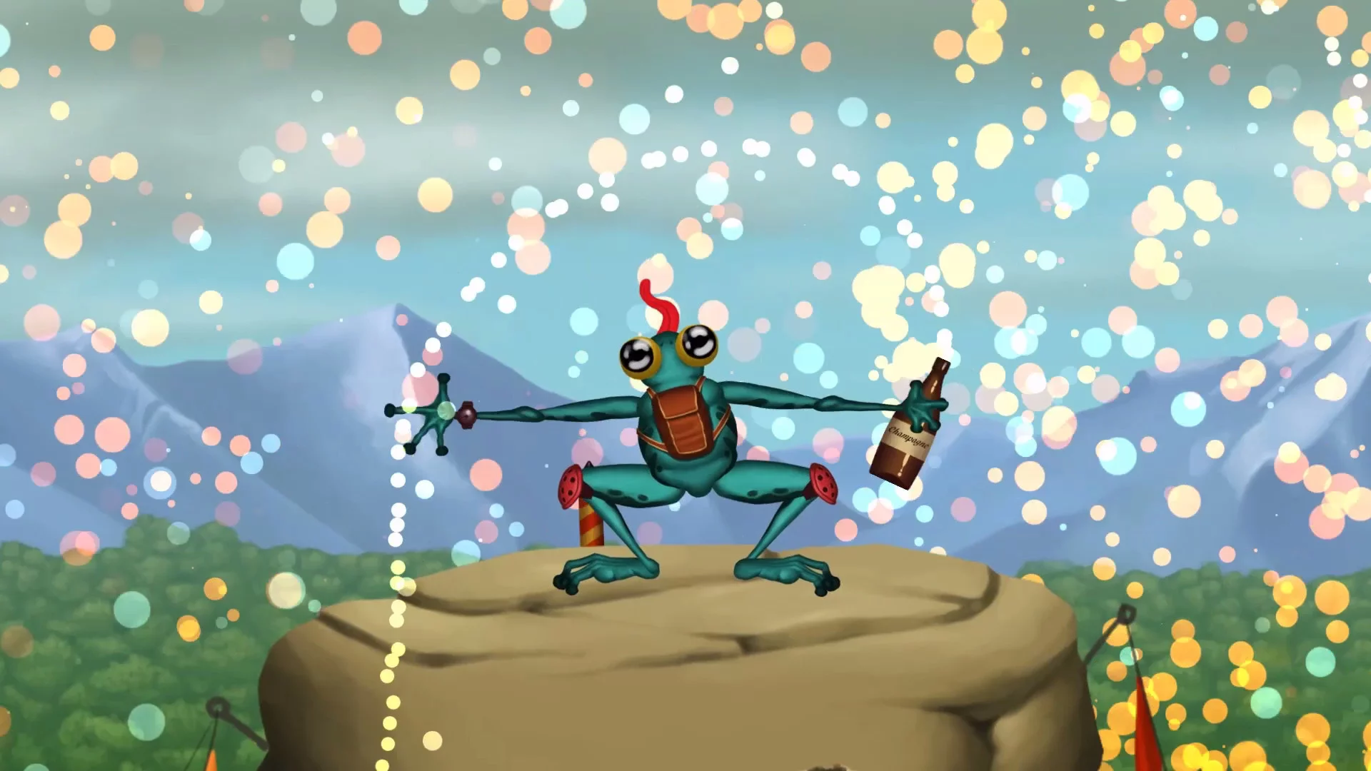 Изображение игры: Frog Climbers