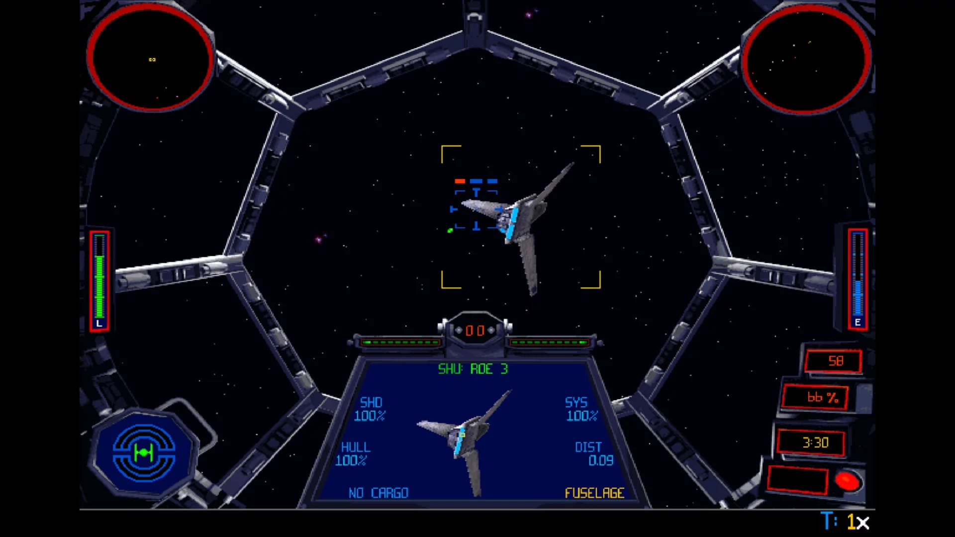 Изображение игры: STAR WARS: TIE Fighter Special Edition