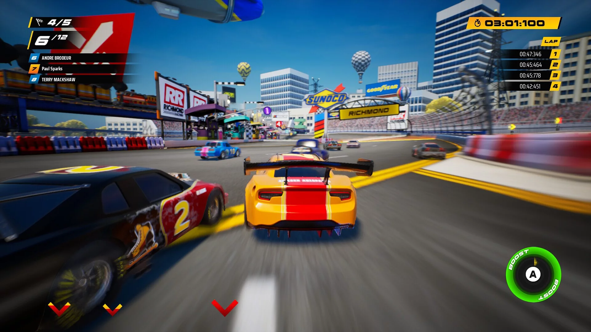 Изображение игры: NASCAR Arcade Rush