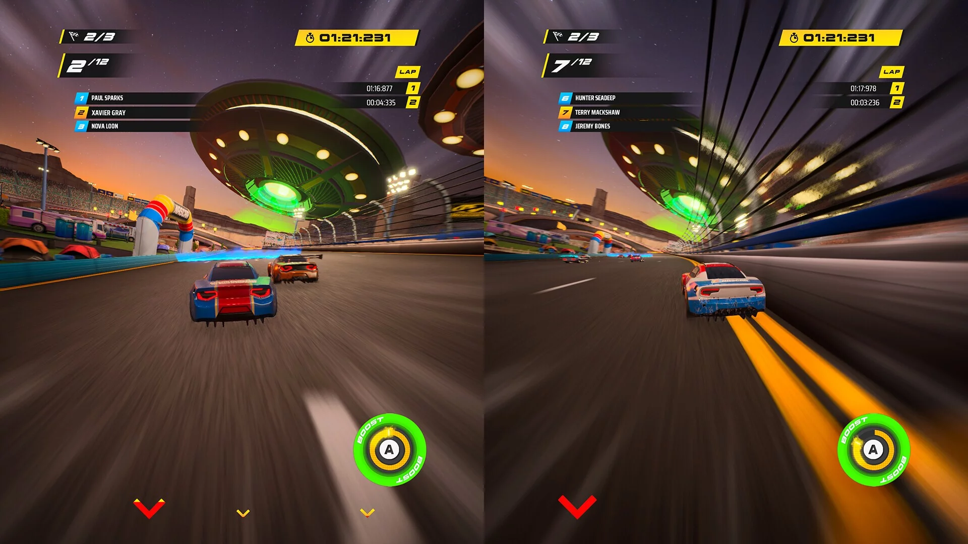 Изображение игры: NASCAR Arcade Rush