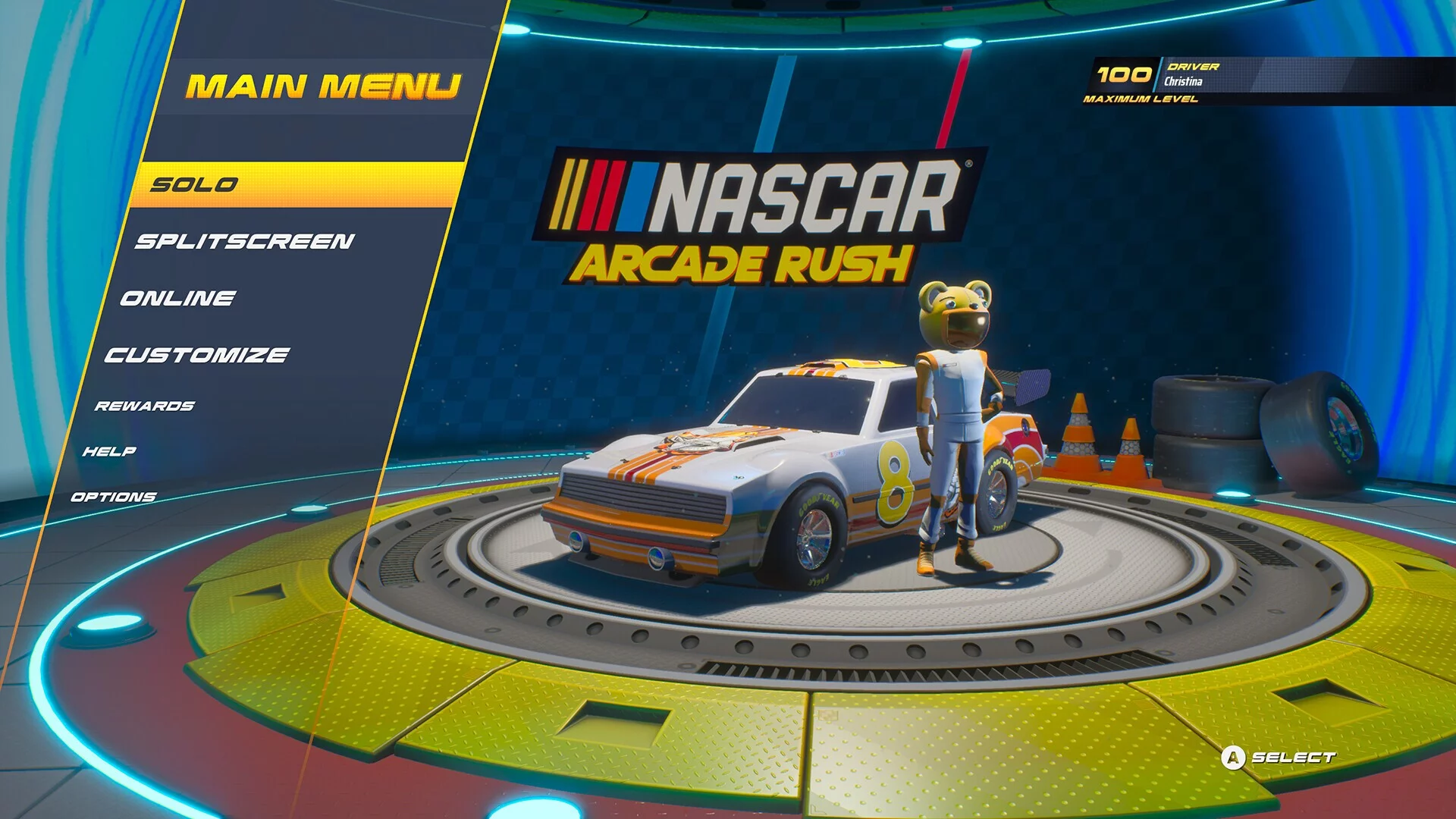 Изображение игры: NASCAR Arcade Rush