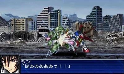 Изображение игры: Super Robot Wars UX