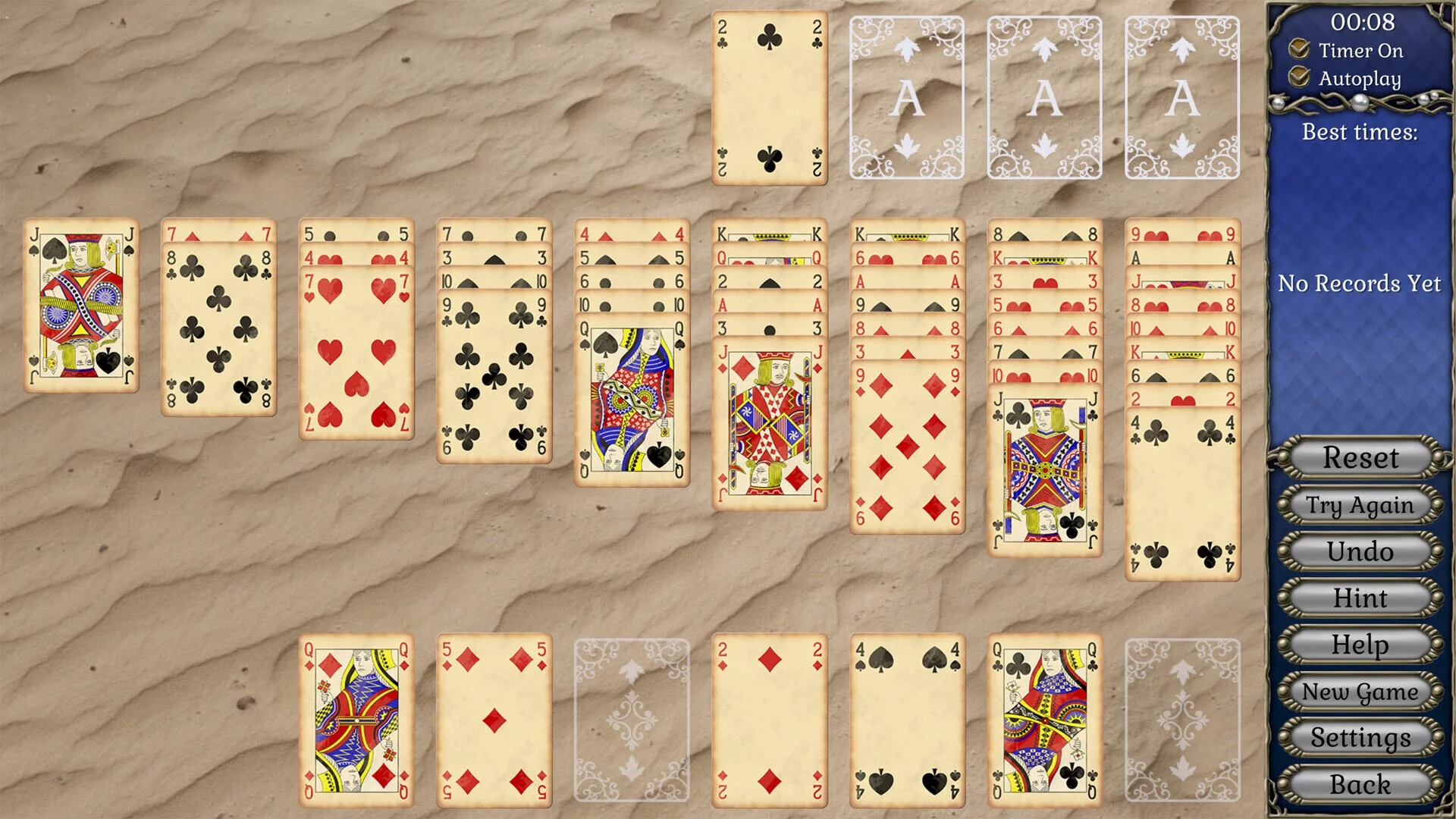 Изображение игры: Jewel Match Atlantis Solitaire 4 - Collector's Edition