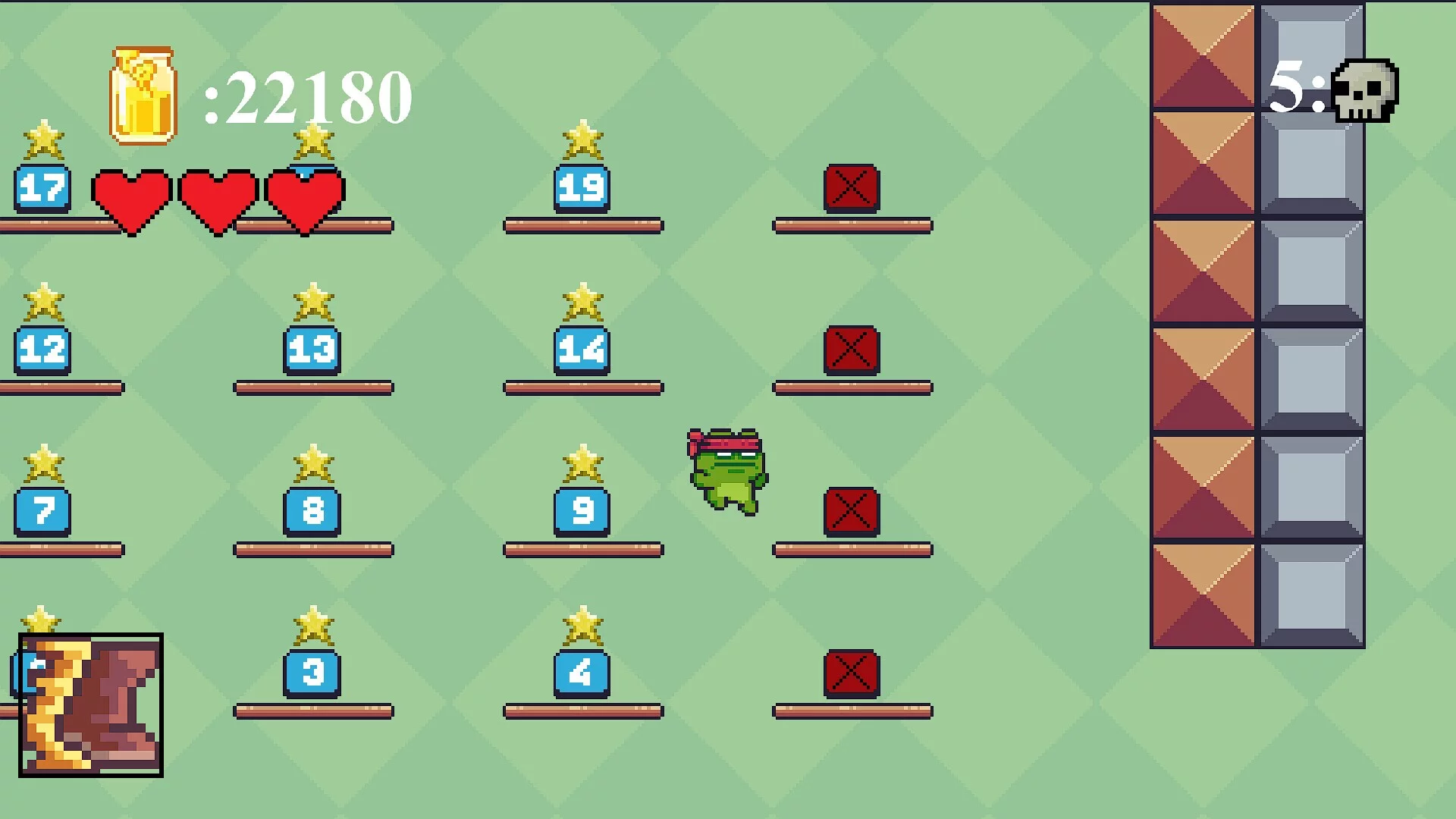 Изображение игры: Hungry Adventurer