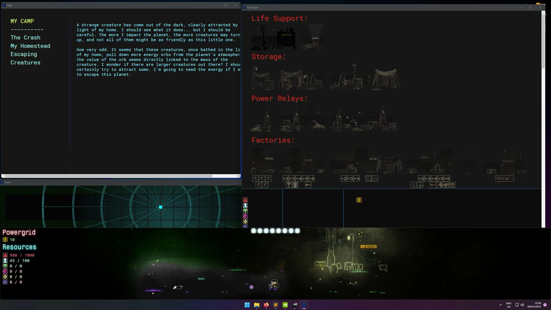 Изображение игры: dEskape