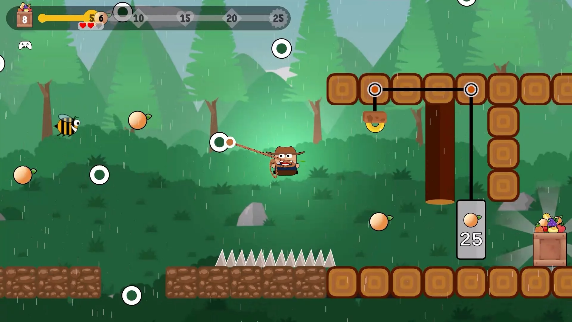 Изображение игры: Adventurer Farmer: Save my son!