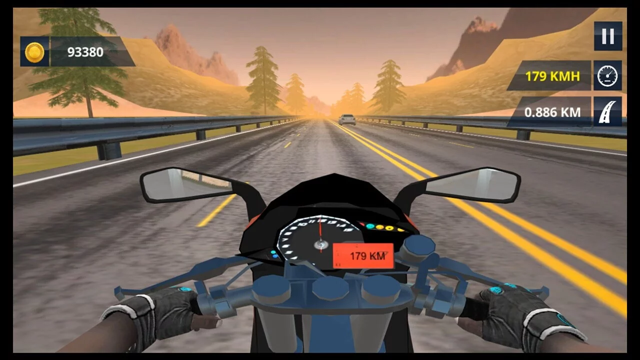 Изображение игры: Road Motorcycle