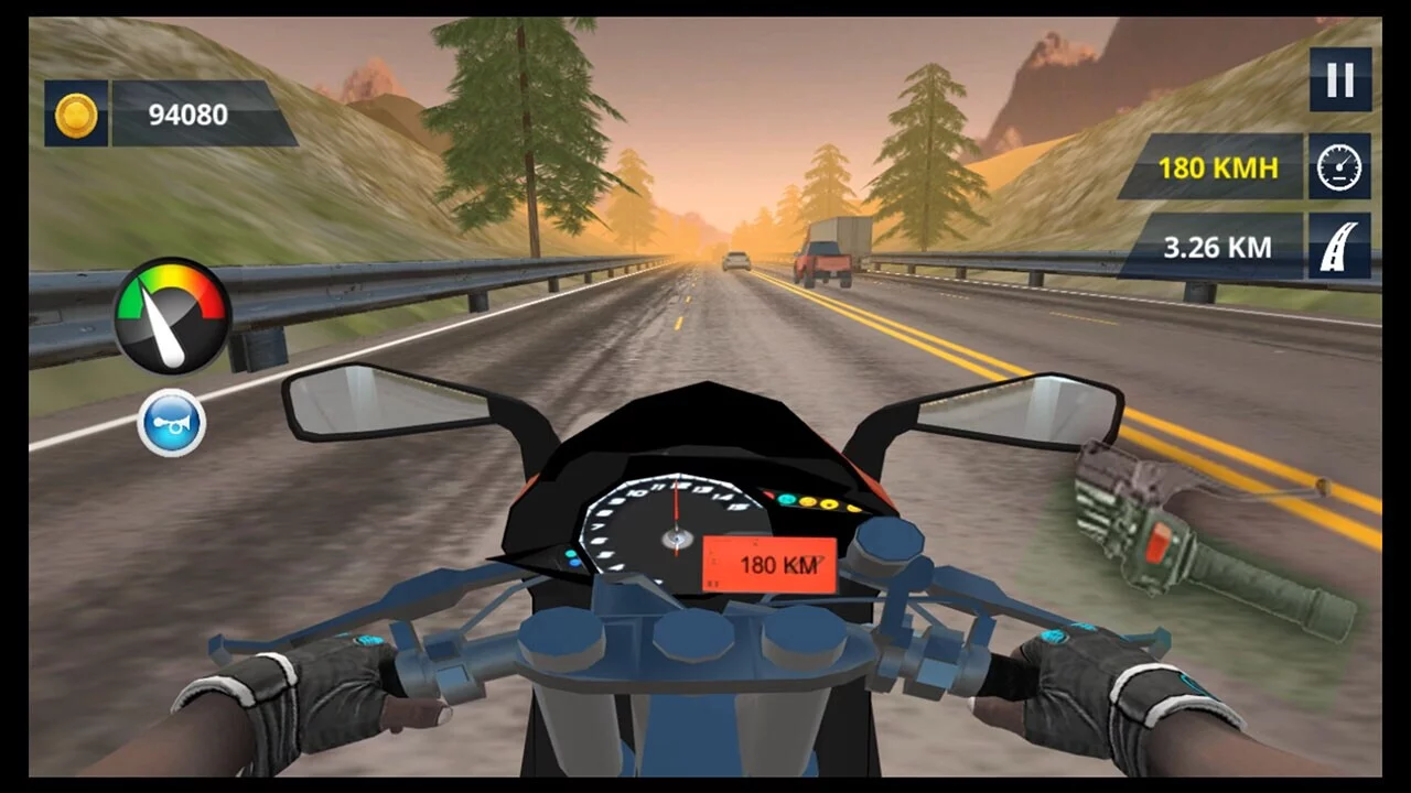 Изображение игры: Road Motorcycle