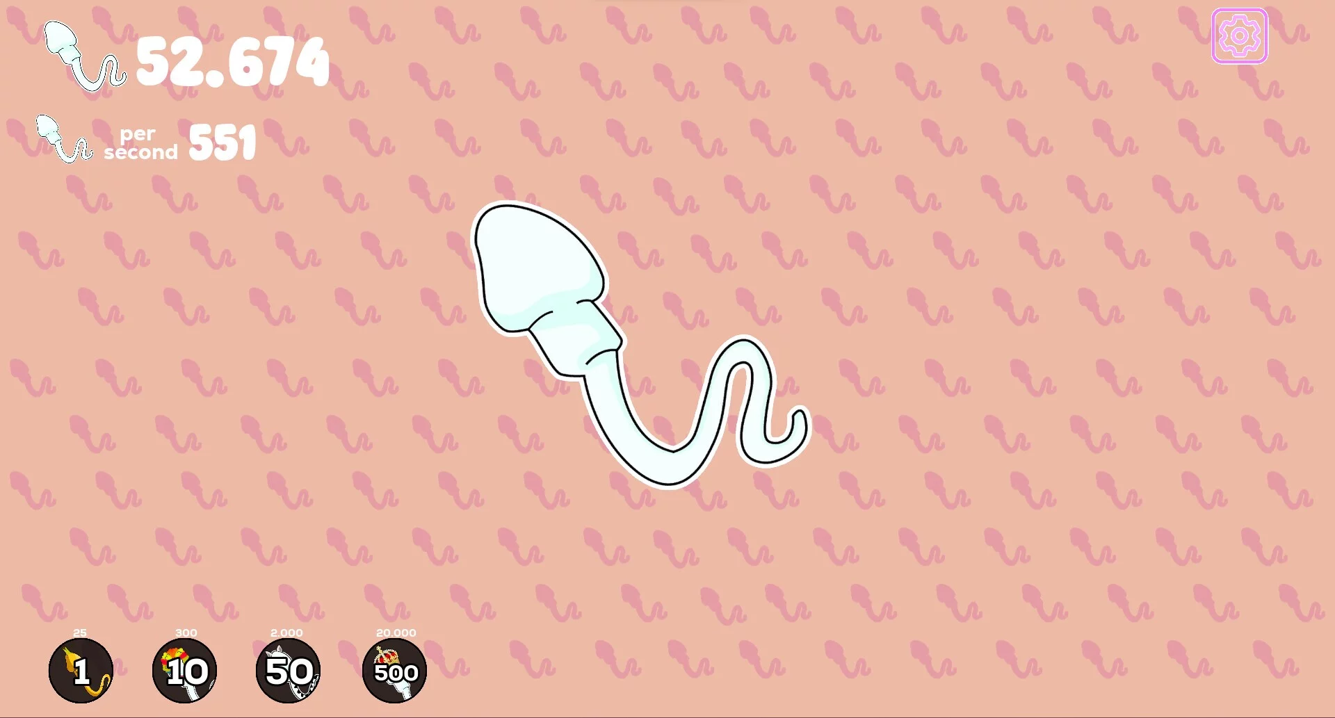 Изображение игры: Cum Clicker