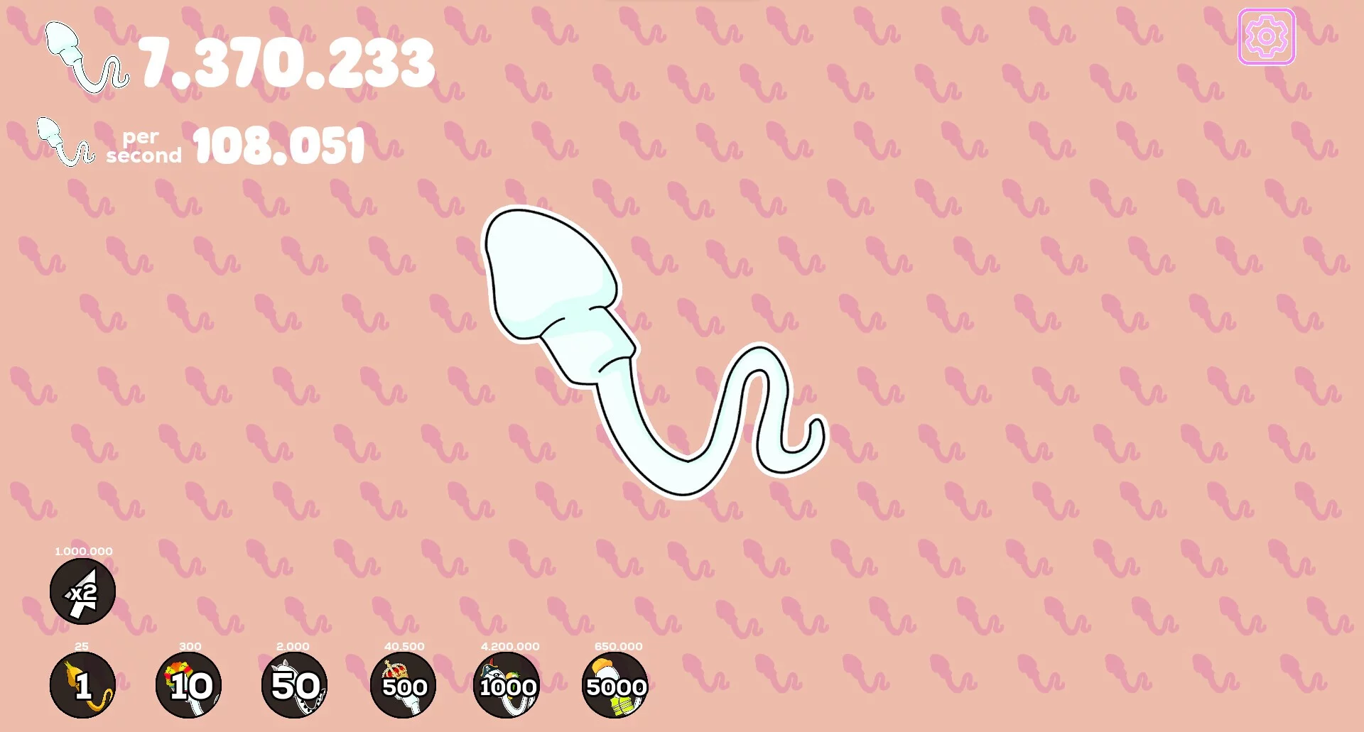 Изображение игры: Cum Clicker
