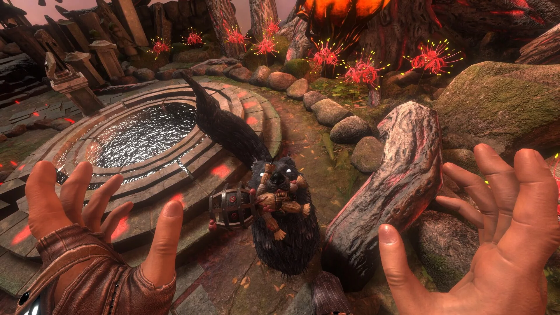 Изображение игры: Hellsweeper VR