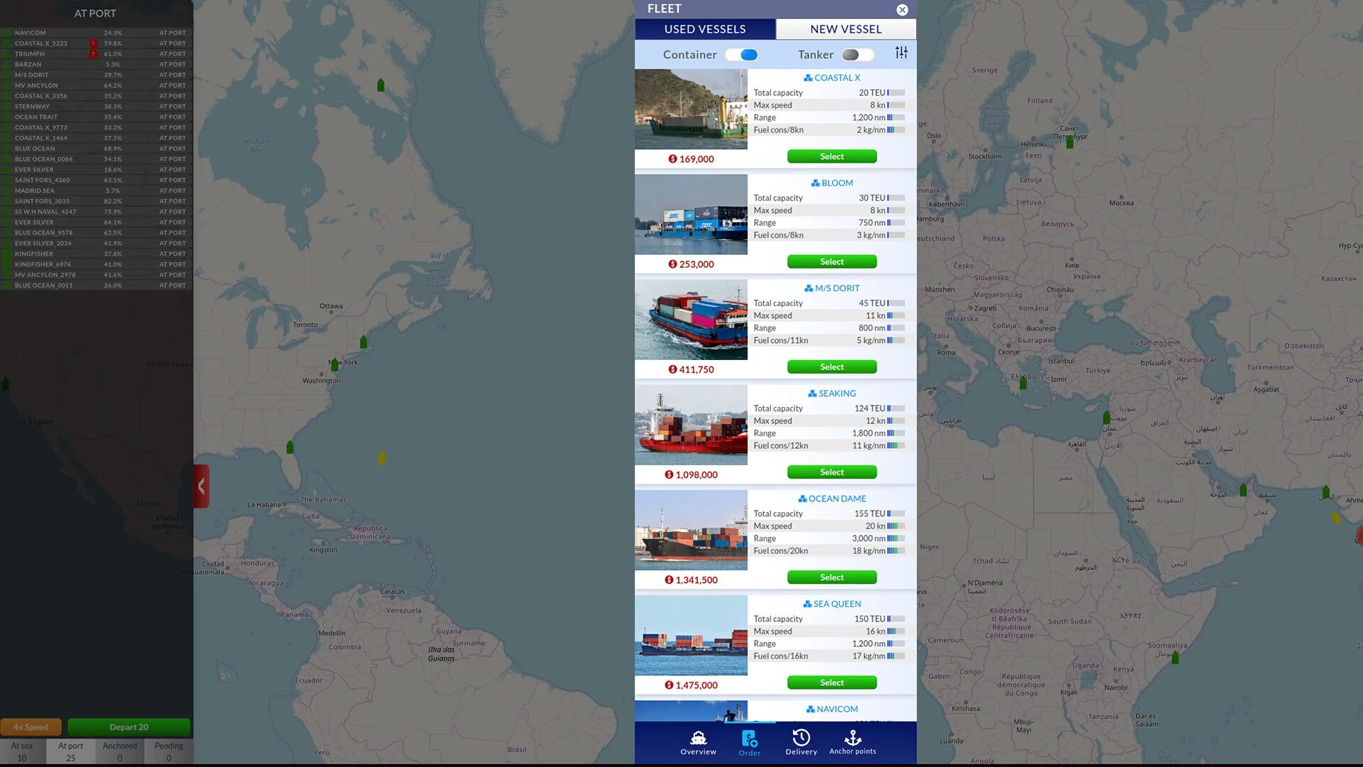 Изображение игры: Shipping Manager