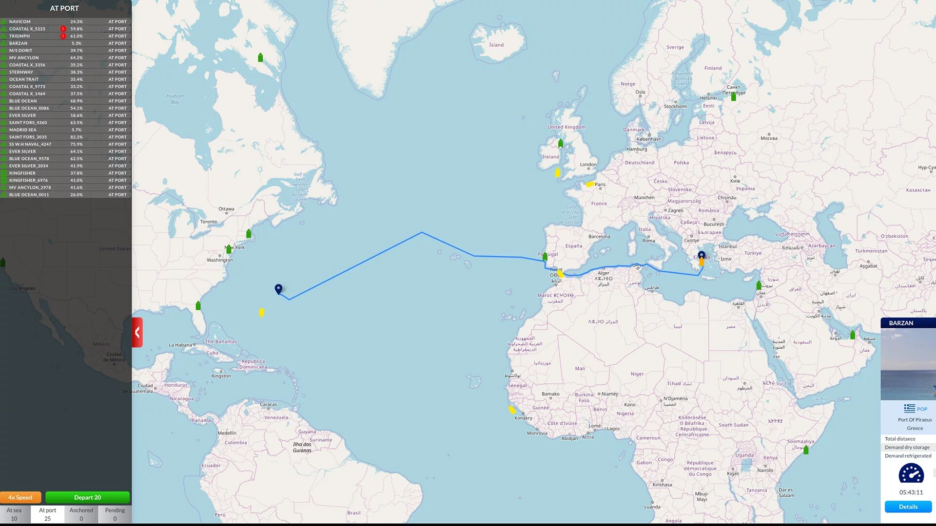 Изображение игры: Shipping Manager