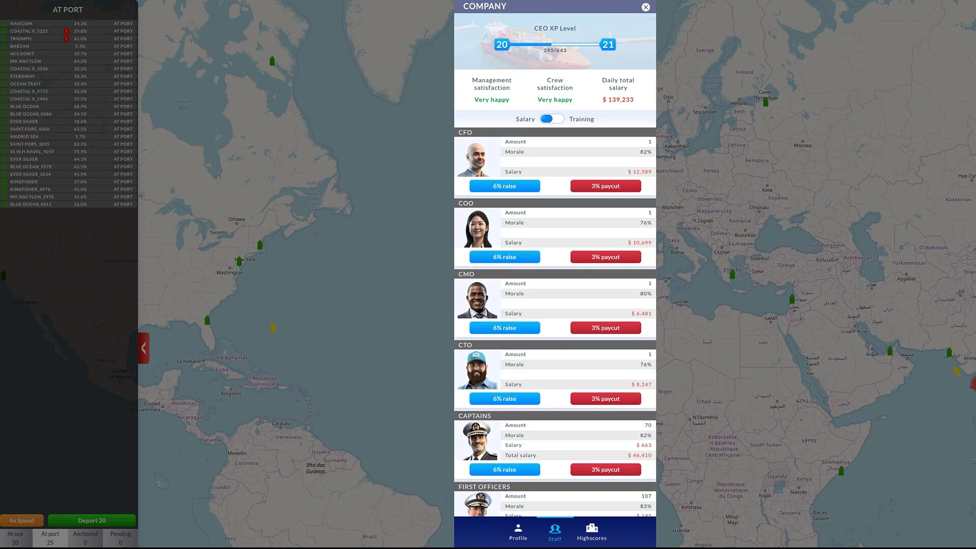 Изображение игры: Shipping Manager