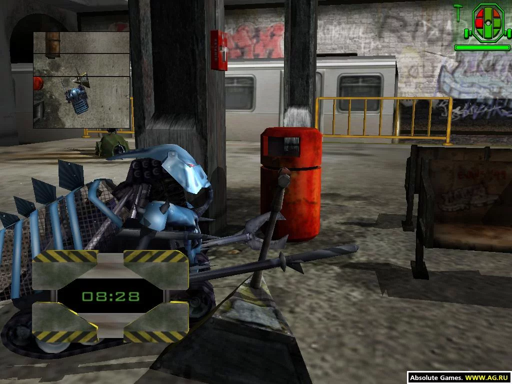 Изображение игры: Robot Wars: Extreme Destruction
