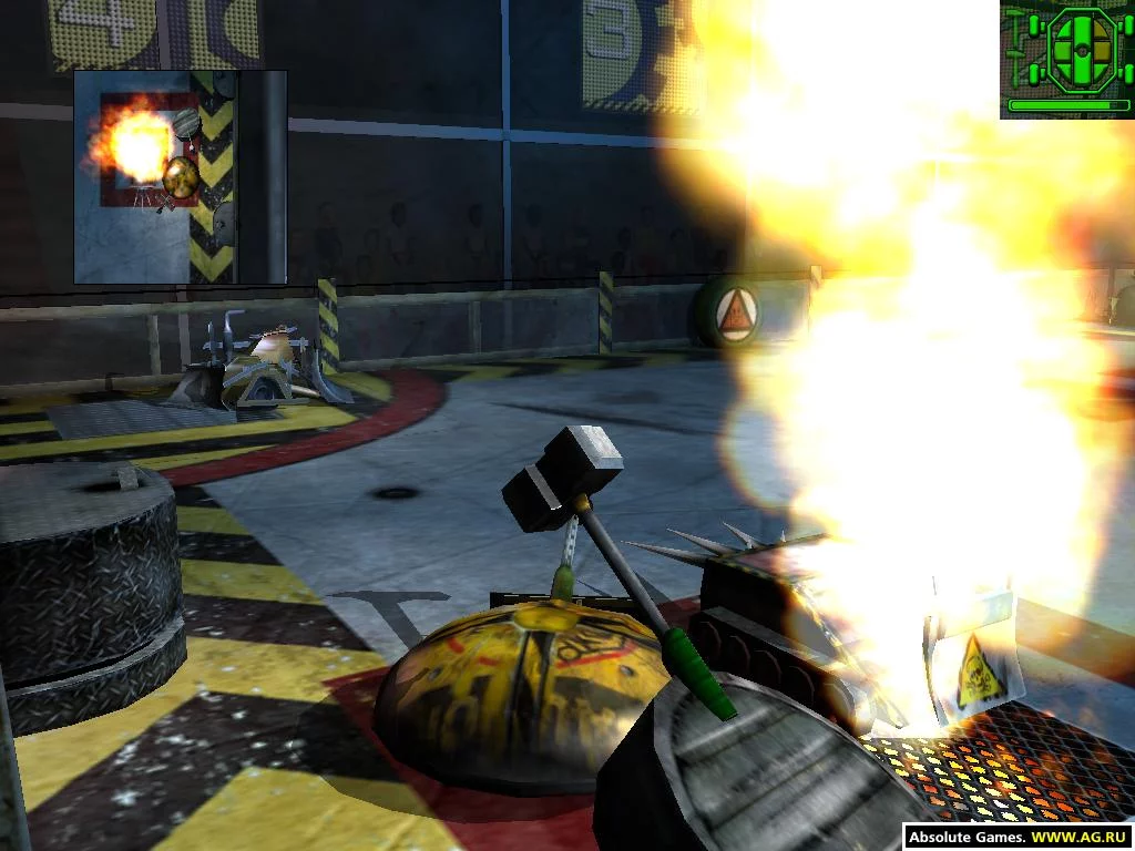 Изображение игры: Robot Wars: Extreme Destruction