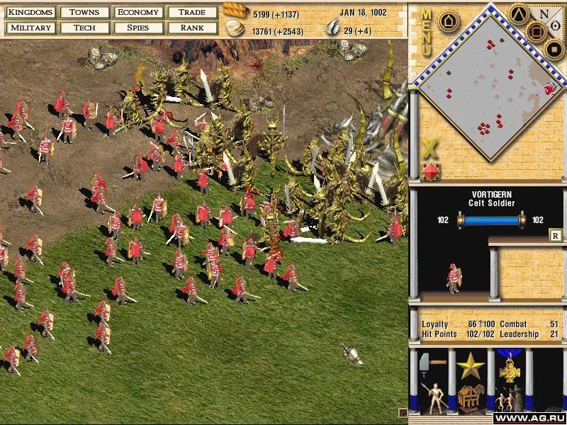 Изображение игры: Seven Kingdoms 2: The Fryhtan Wars