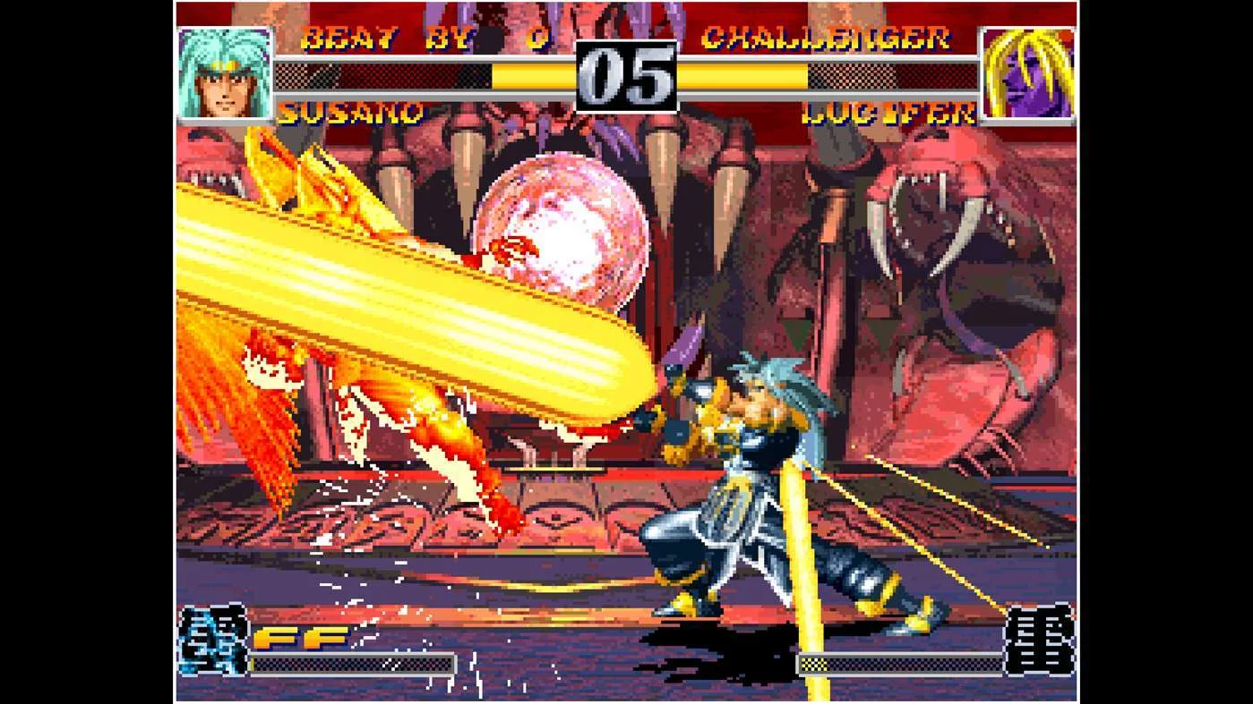 Изображение игры: ACA NEOGEO RAGNAGARD
