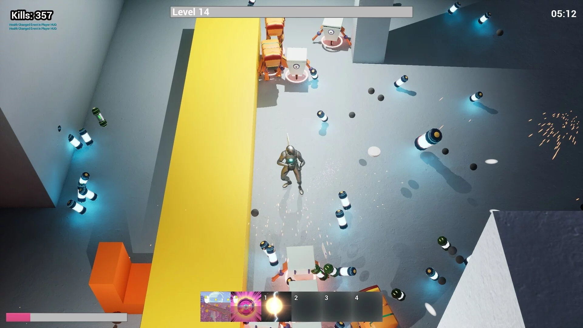 Изображение игры: RoboHunters