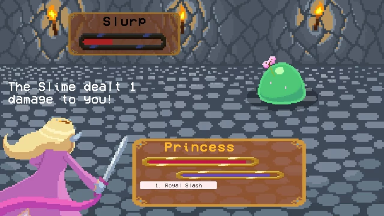 Изображение игры: The Princess's Dragon