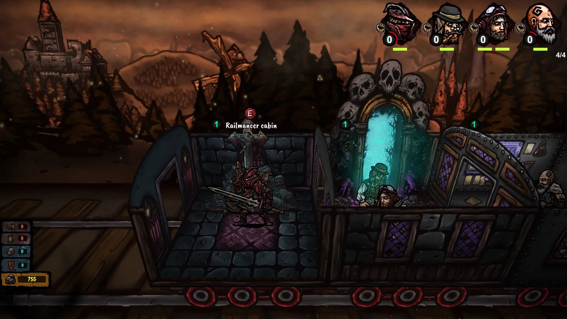 Изображение игры: Railroads & Catacombs