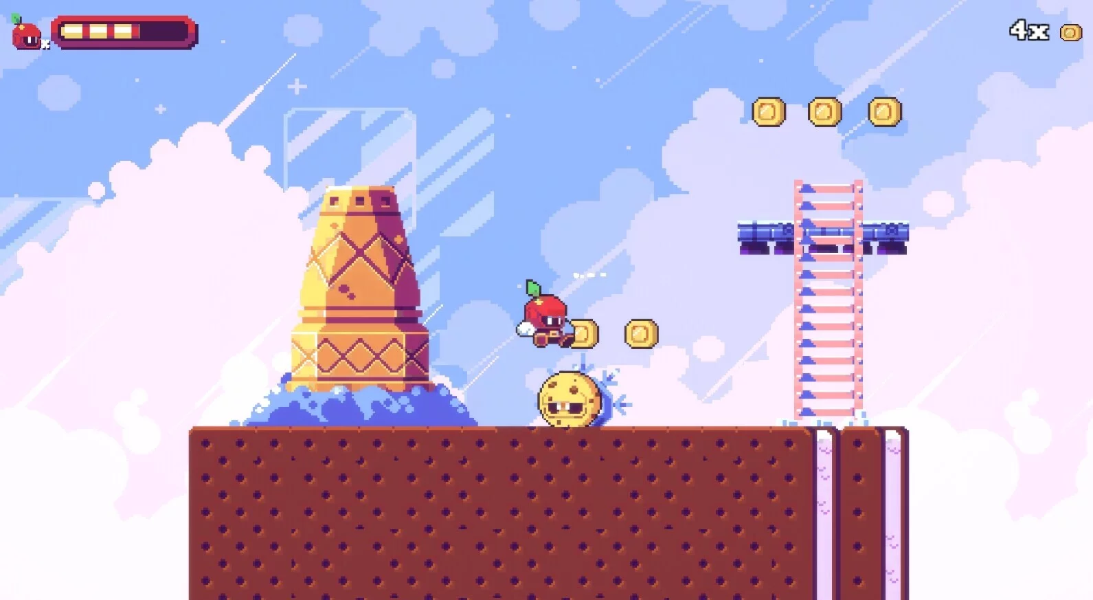 Изображение игры: Adventure Apple Robots