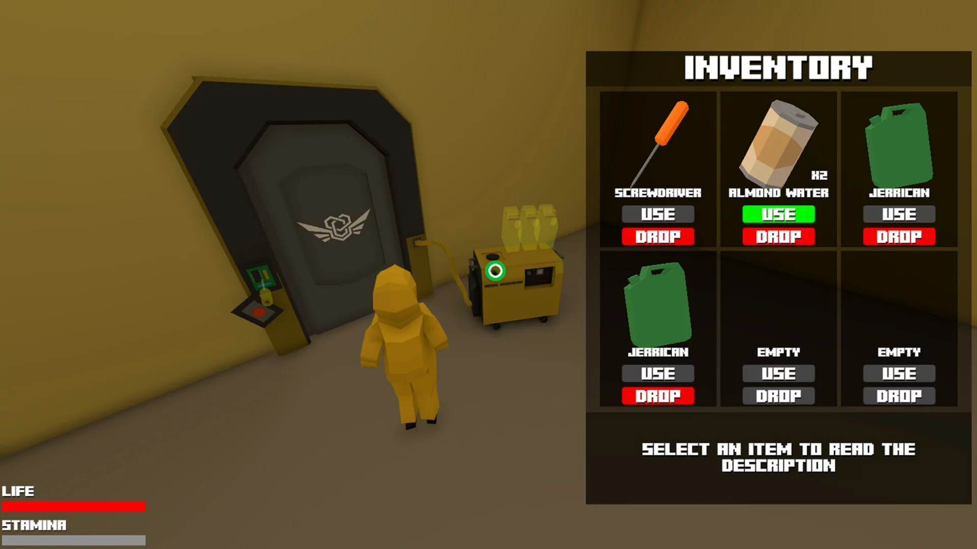 Изображение игры: Poly Backrooms