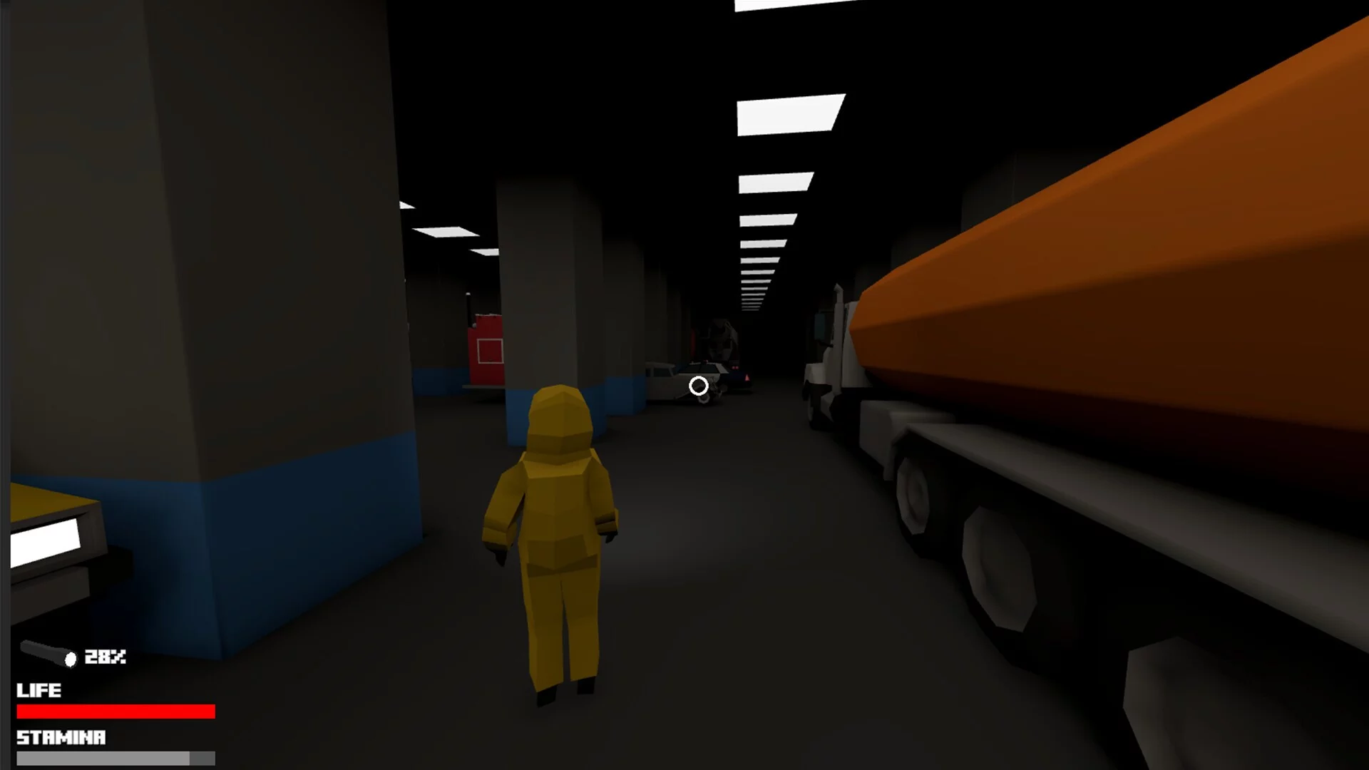 Изображение игры: Poly Backrooms