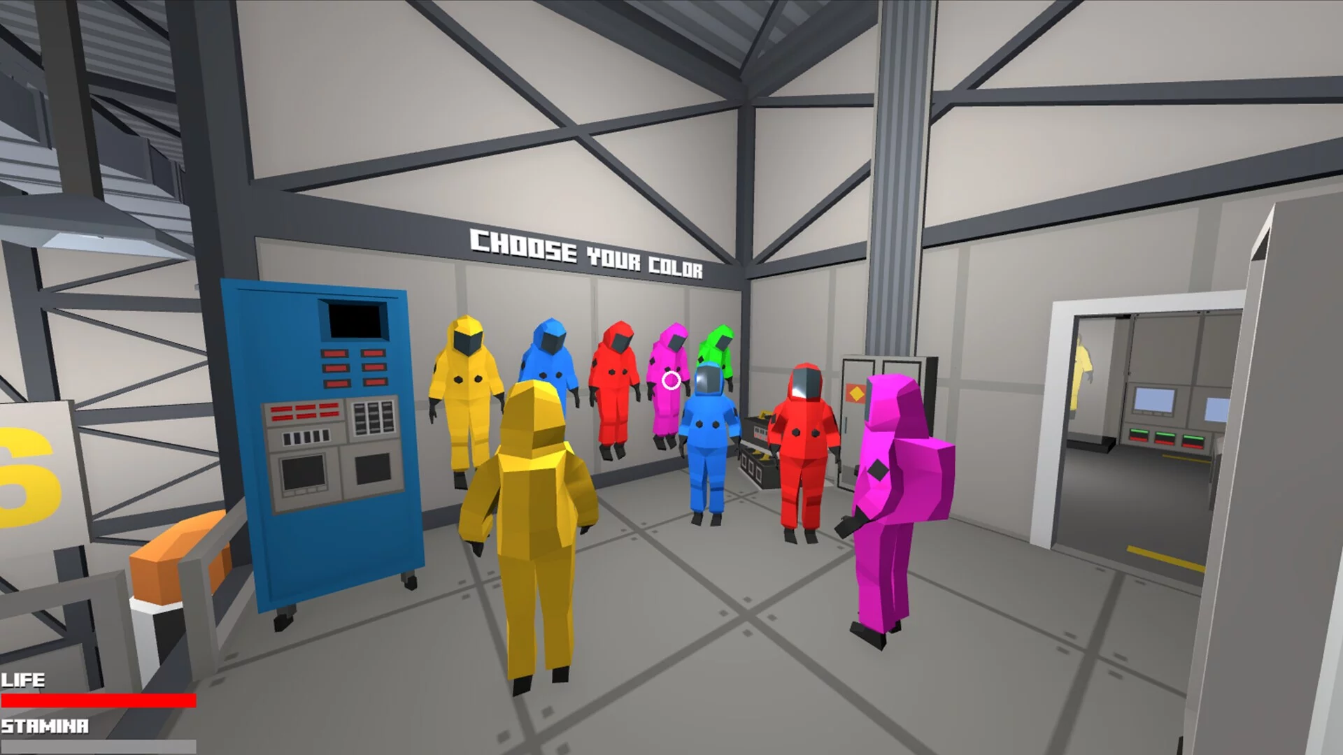 Изображение игры: Poly Backrooms