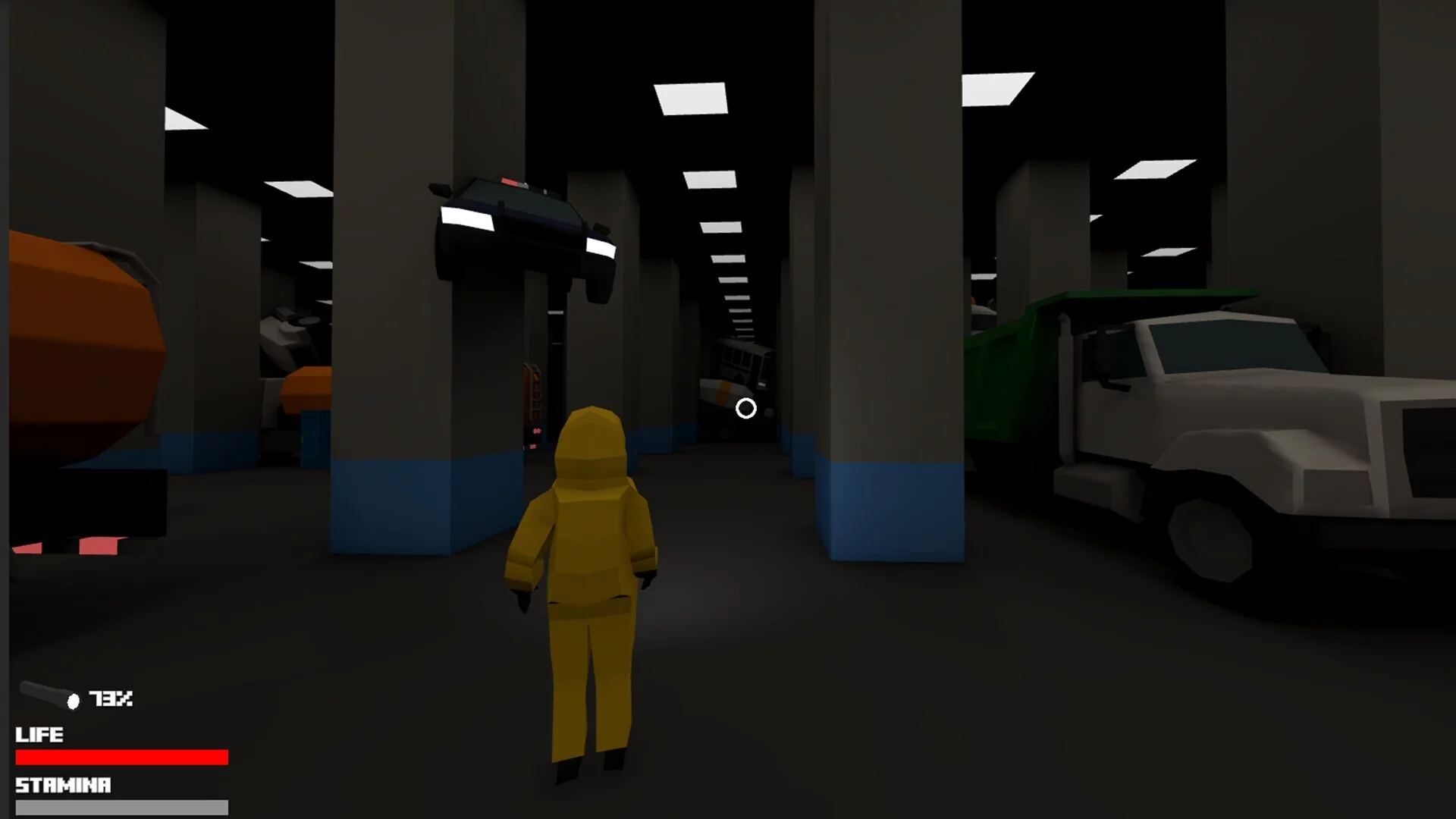 Изображение игры: Poly Backrooms