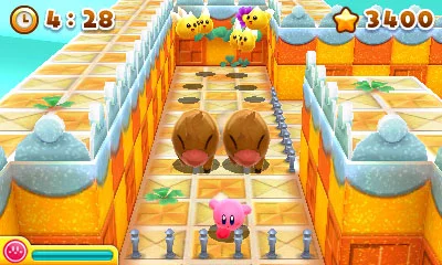 Изображение игры: Kirby's Blowout Blast
