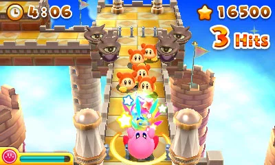 Изображение игры: Kirby's Blowout Blast