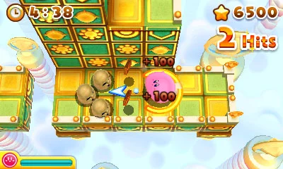 Изображение игры: Kirby's Blowout Blast