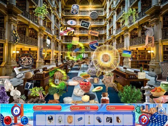 Изображение игры: Hidden Objects USA Spy Quest