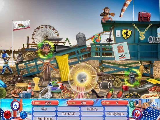 Изображение игры: Hidden Objects USA Spy Quest