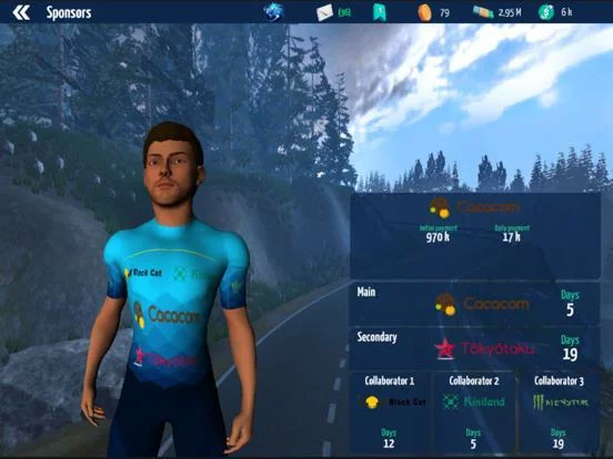 Изображение игры: Live Cycling Manager Pro 2023