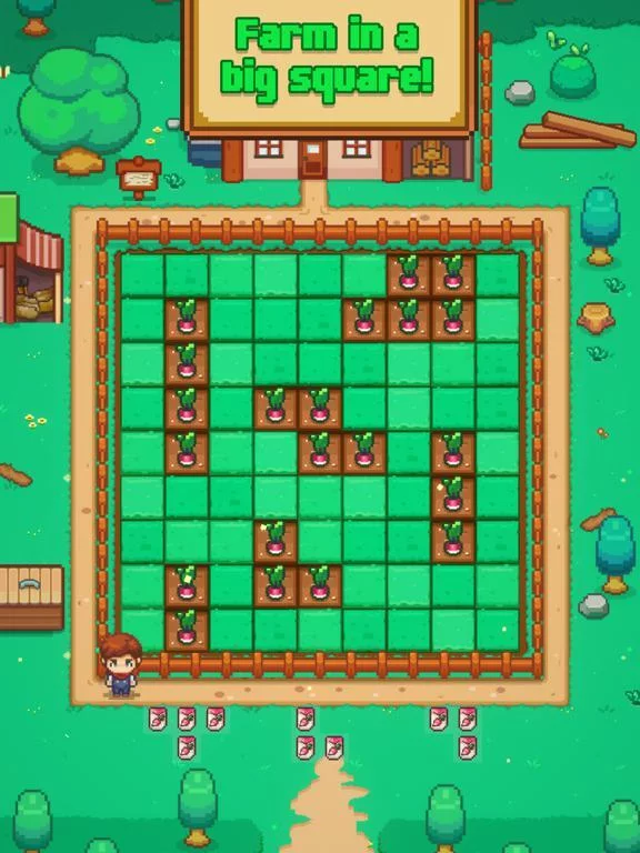 Изображение игры: Square Farm - Puzzle Blocks!