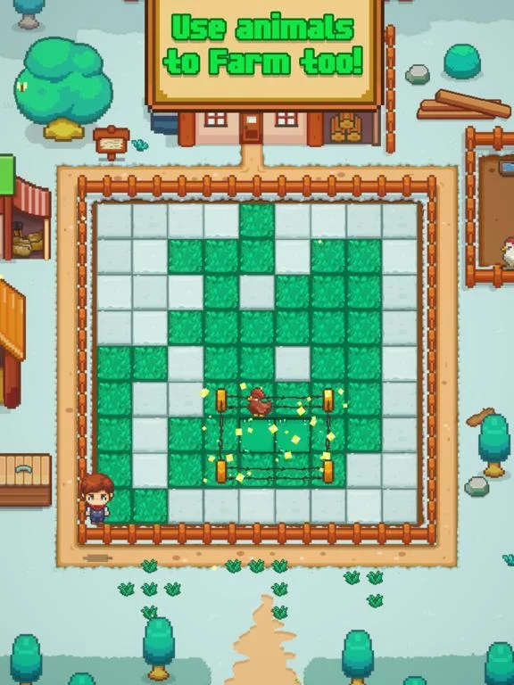 Изображение игры: Square Farm - Puzzle Blocks!