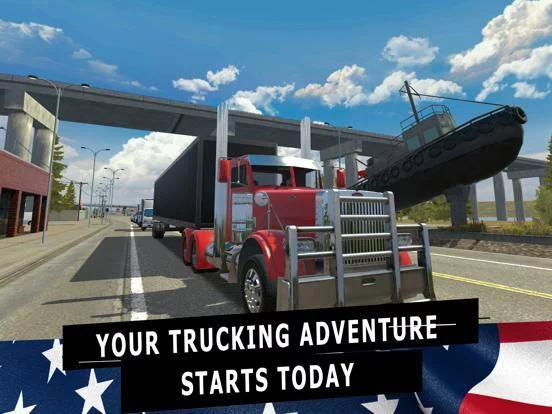 Изображение игры: Truck Simulator PRO USA