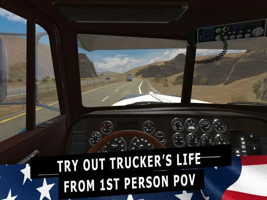 Изображение игры: Truck Simulator PRO USA