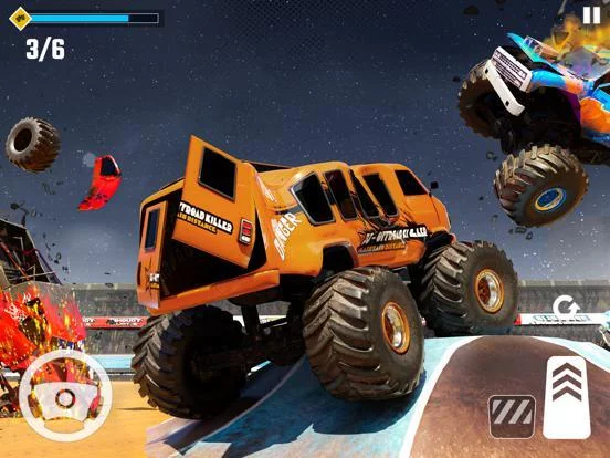 Изображение игры: Monster Truck Racing Stunt