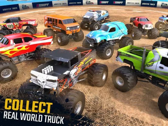 Изображение игры: Monster Truck Racing Stunt