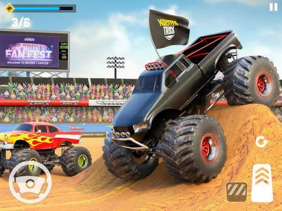 Изображение игры: Monster Truck Racing Stunt