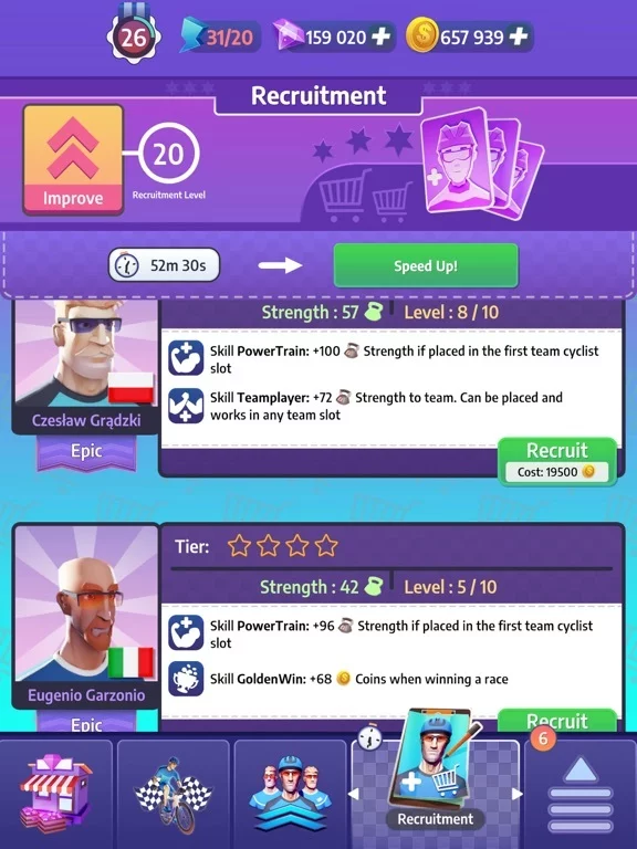 Изображение игры: Cycling Legends: Team Manager