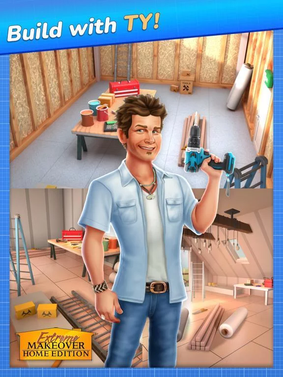 Изображение игры: Extreme Makeover: Home Edition