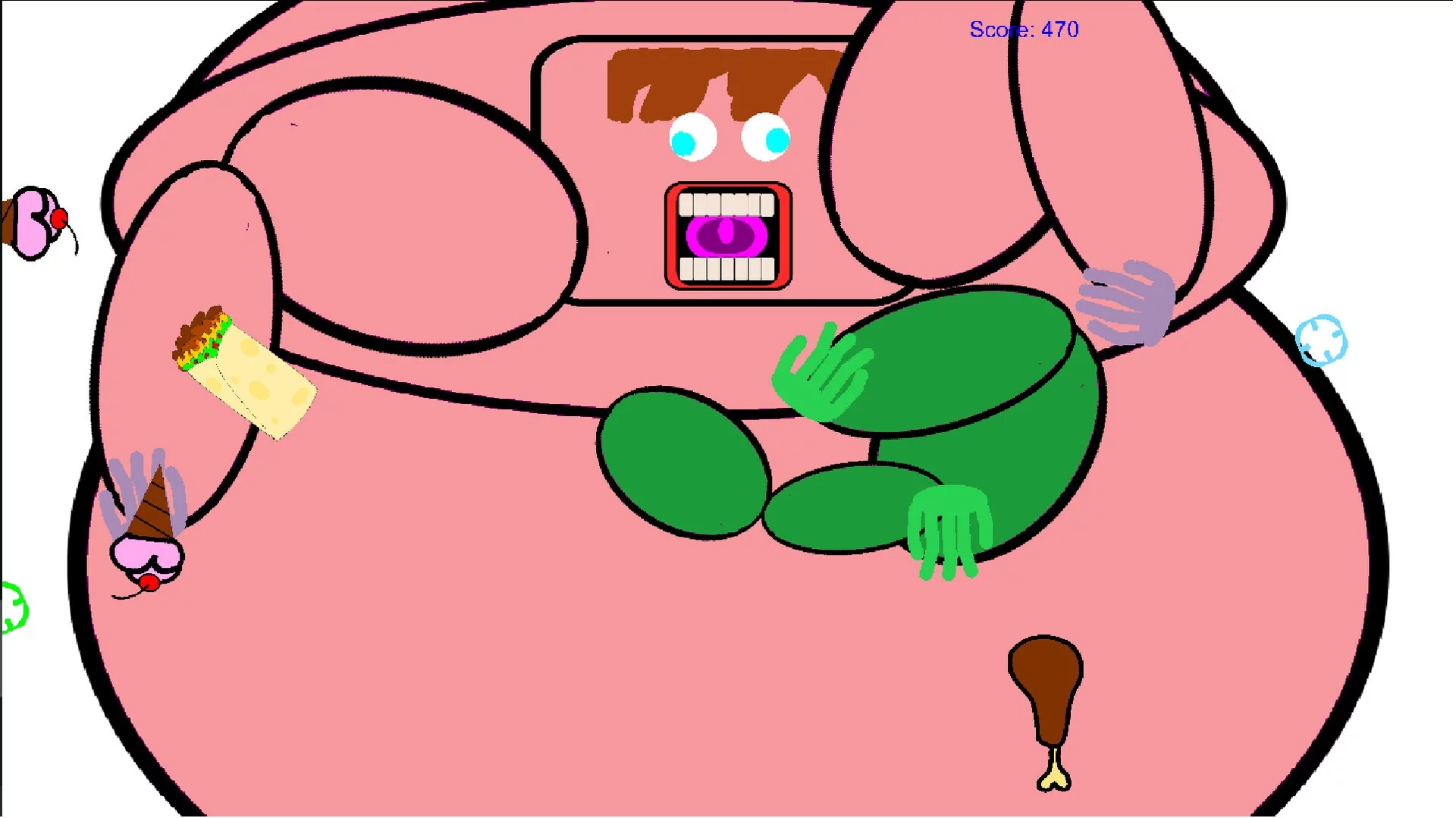 Изображение игры: Obesity Simulator