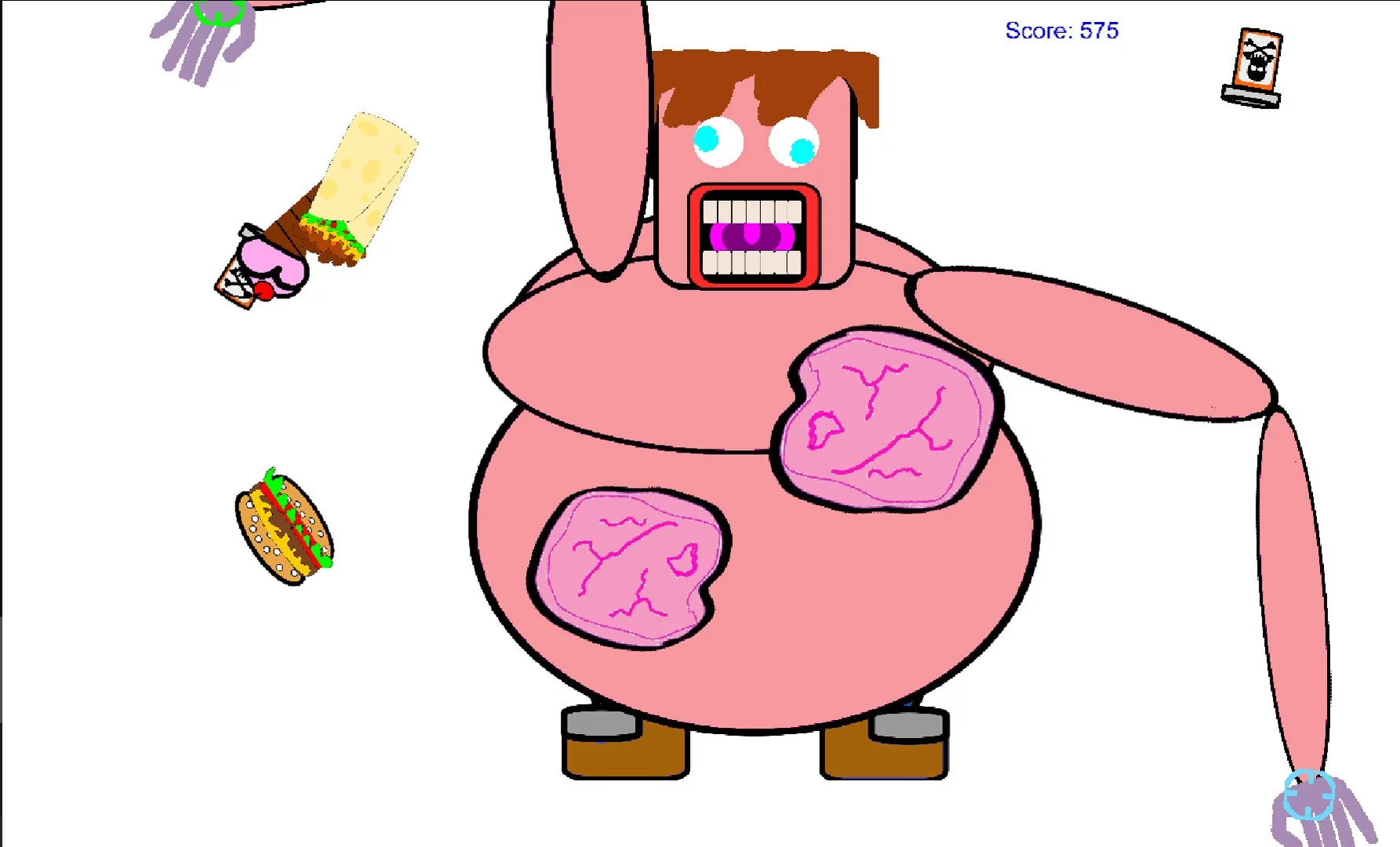 Изображение игры: Obesity Simulator