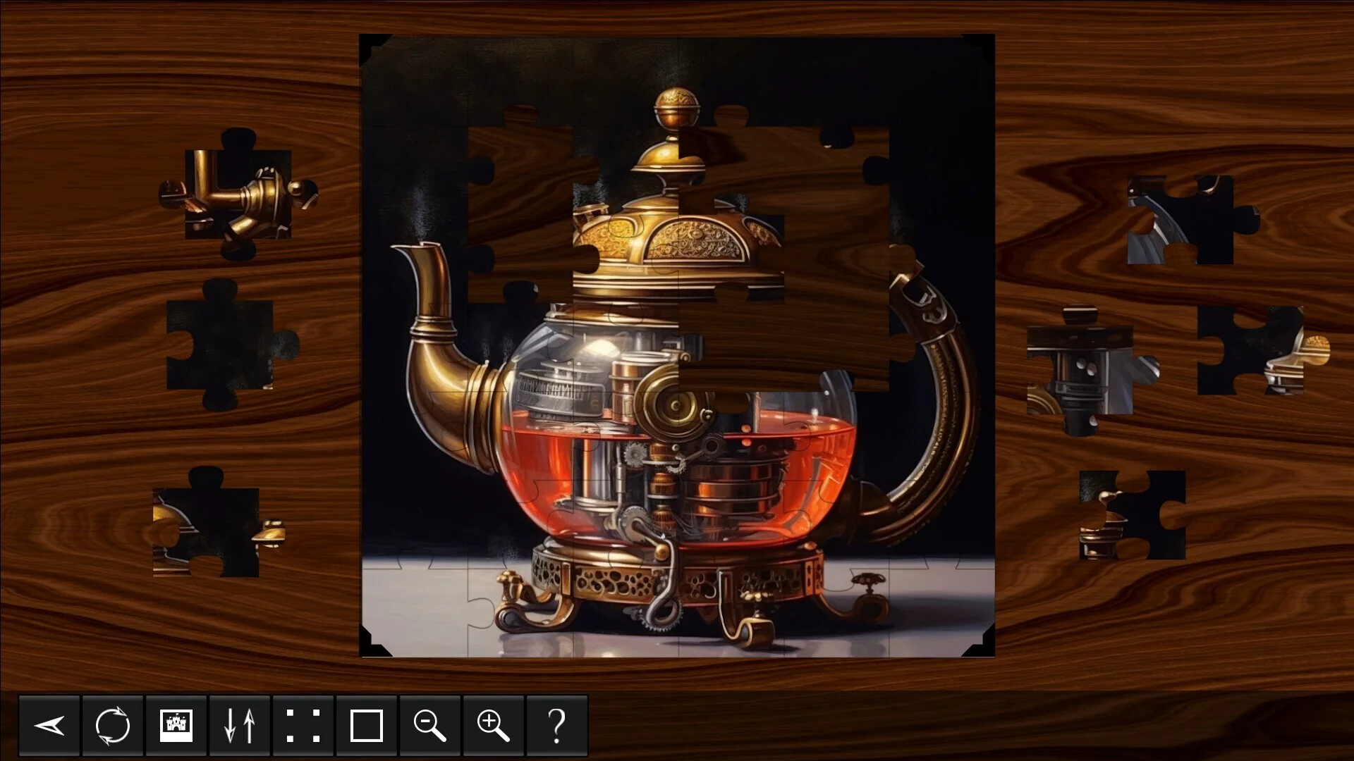 Изображение игры: Steampunk Jigsaw Puzzles