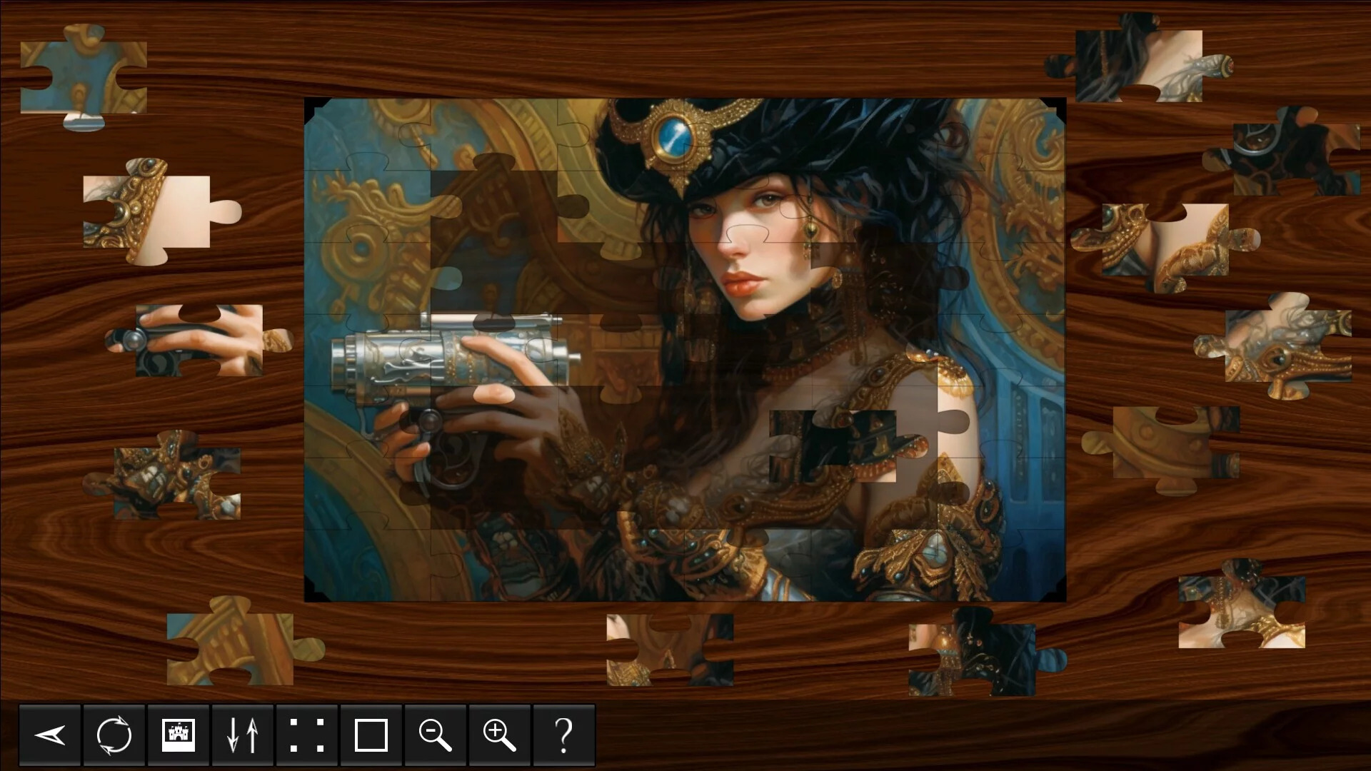 Изображение игры: Steampunk Jigsaw Puzzles