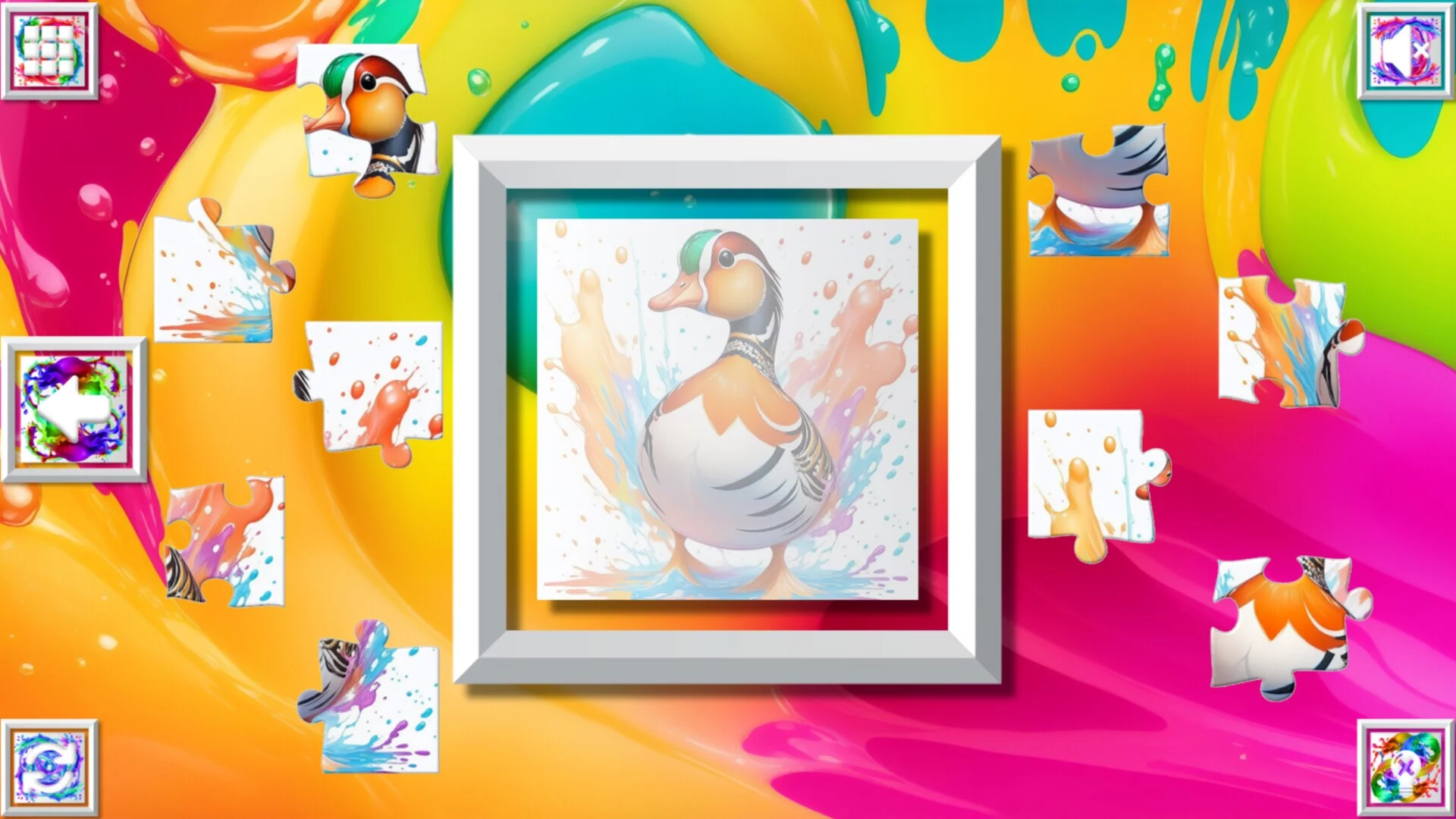 Изображение игры: Color Splash: Birds